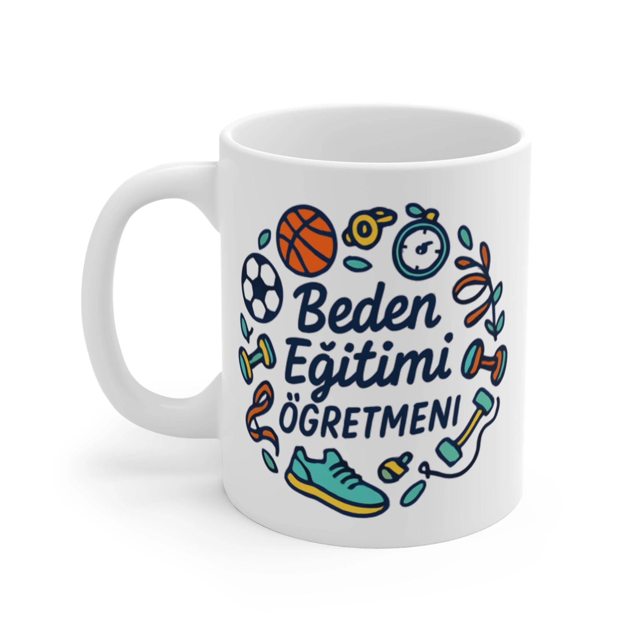 Beden Eğitimi Öğretmenine Özel Kişiselleştirilebilir Kupa | Öğretmenler Günü Hediyesi