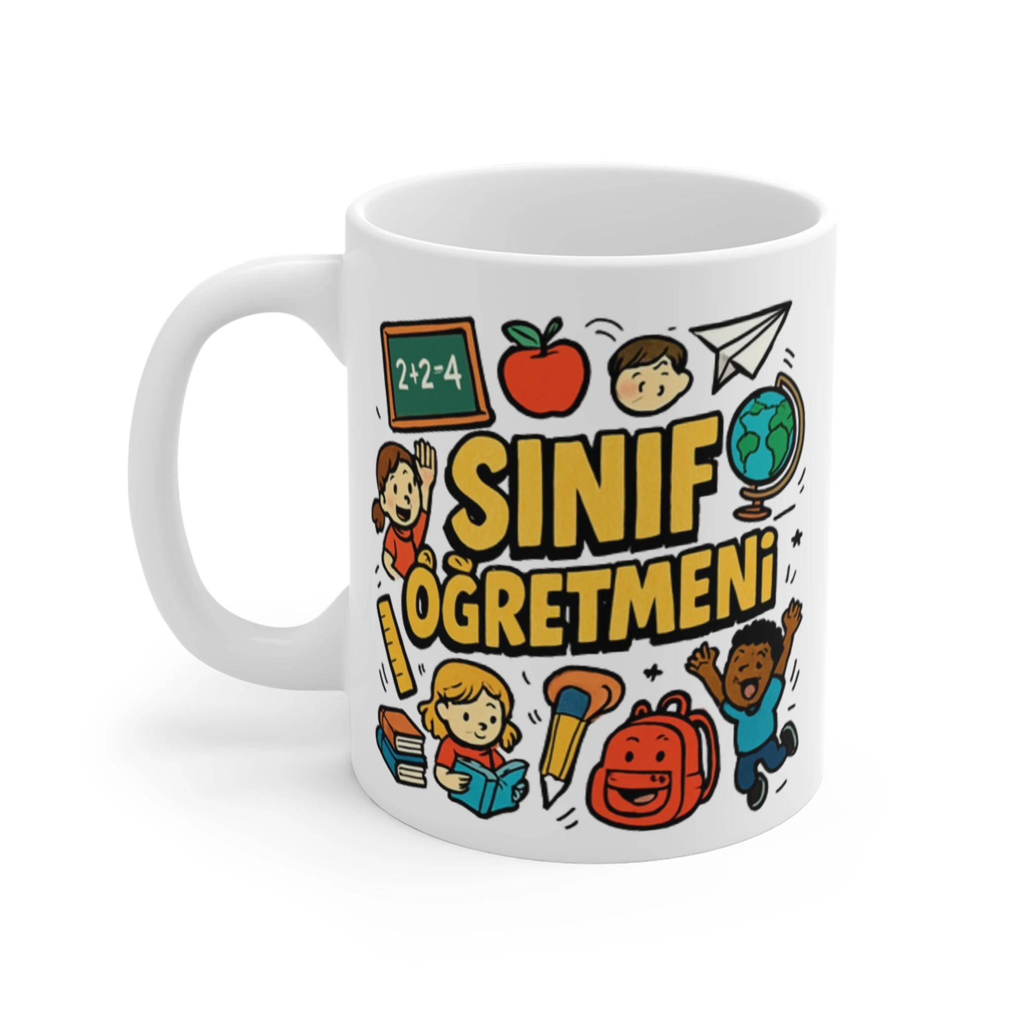 Edebiyat Öğretmenine Özel Kişiselleştirilebilir Kupa | Öğretmenler Günü Kalem ve Kitap Temalı Hediye