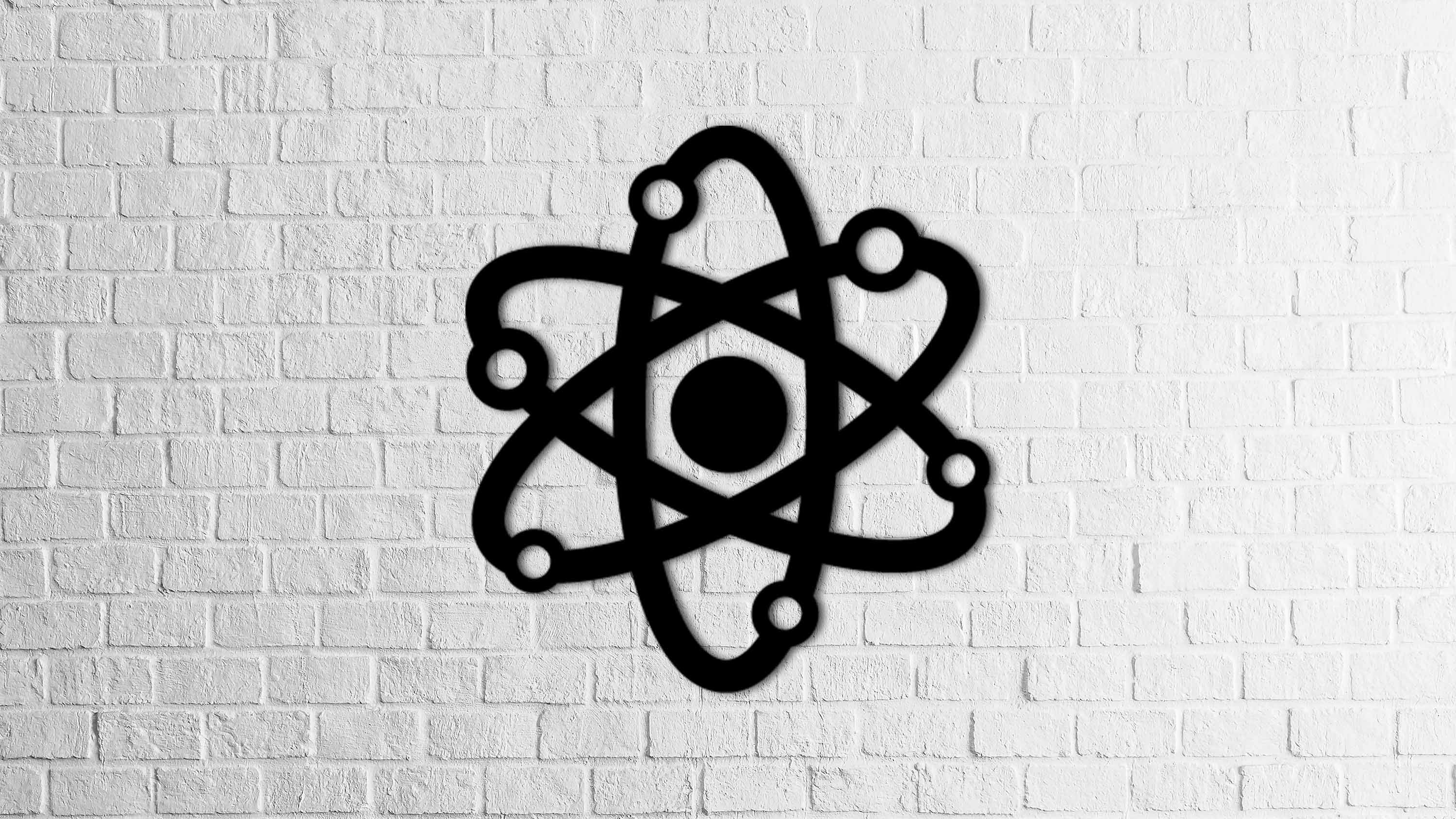 Atom Duvar Dekoru 50 x 50 cm