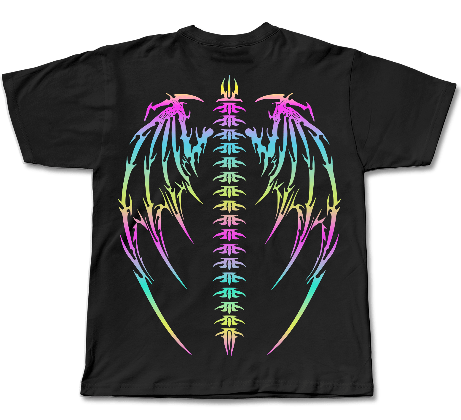 RAINBOW SKELETON WING