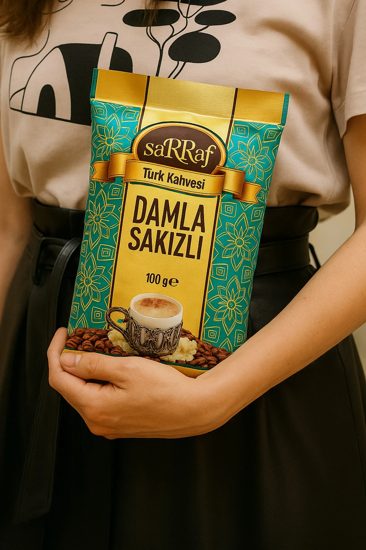 Damla Sakızlı Türk Kahvesi 100gr 30'lu