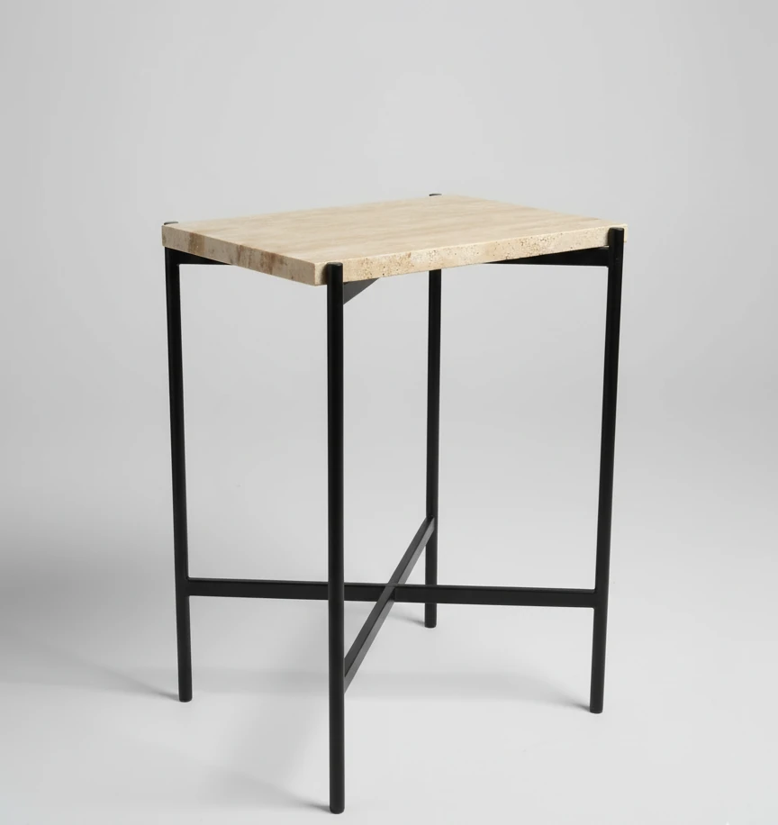 Mera Traverten Yan Sehpa