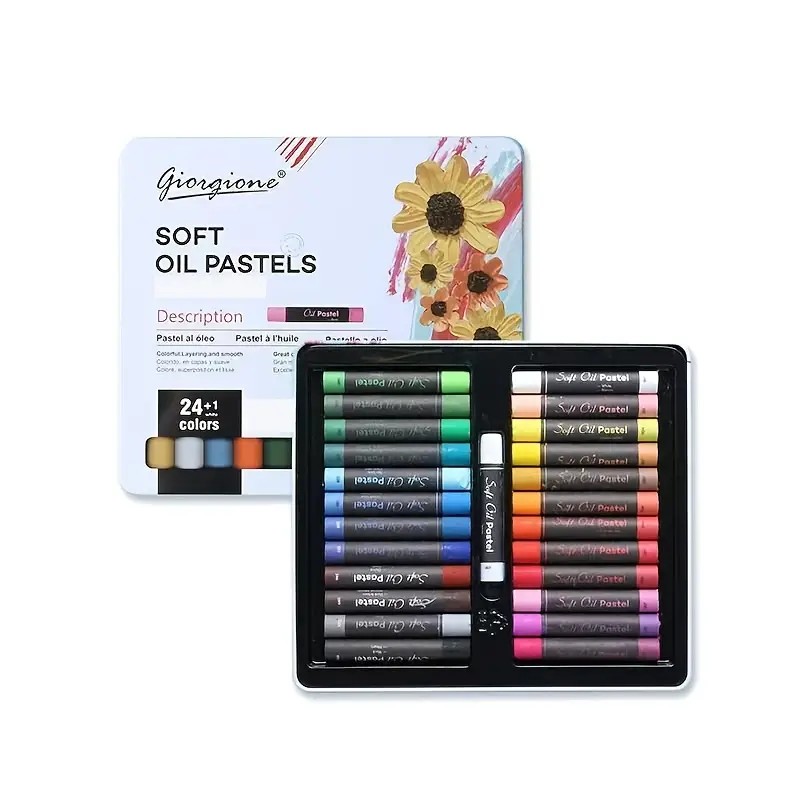 Pastel Boya Seti Premium 24 Renk
