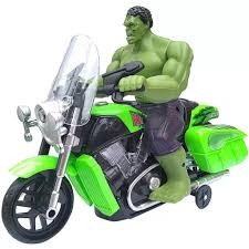 Hulk Motorlu Karakter Oyuncak Işıklı Sesli