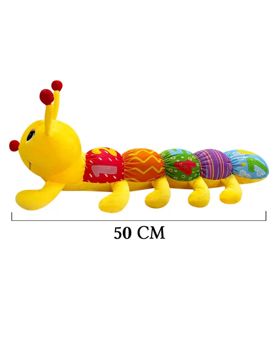 Desenli Tırtıl 50 cm Çıngıraklı