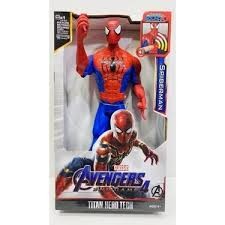 Avengers Spiderman Işıklı Sesli Örümcek Adam Figür