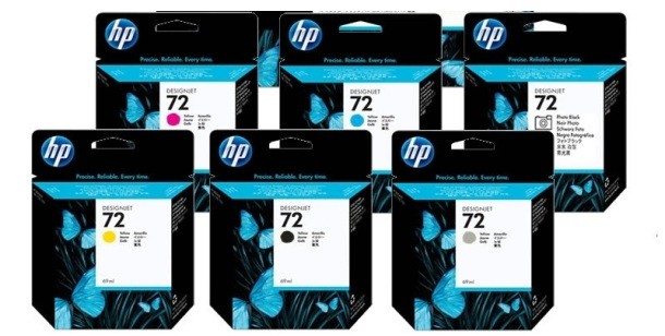 Hp C9374A Mürekkep Kartuş Gri (72)  130ml