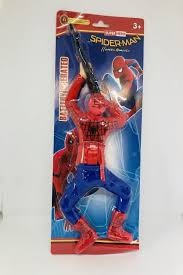Spiderman Yerde Sürünen Pilli Örümcek Adam