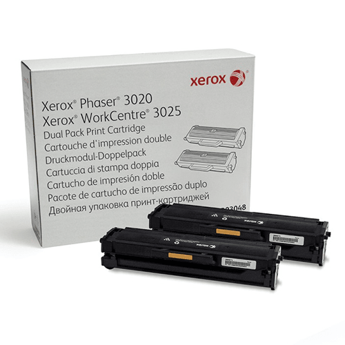 Xerox 106R03048 Orjinal Toner 2li Paket - Phaser 3020 / WC3025
