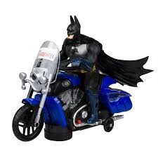 Batman Motorsikletli Işıklı Çarpar Döner Pil Hediyeli