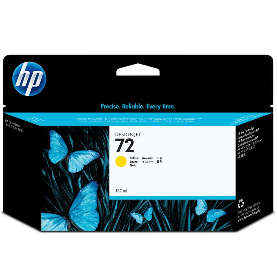 Hp C9373A Mürekkep Kartuş Sarı (72) 130ml