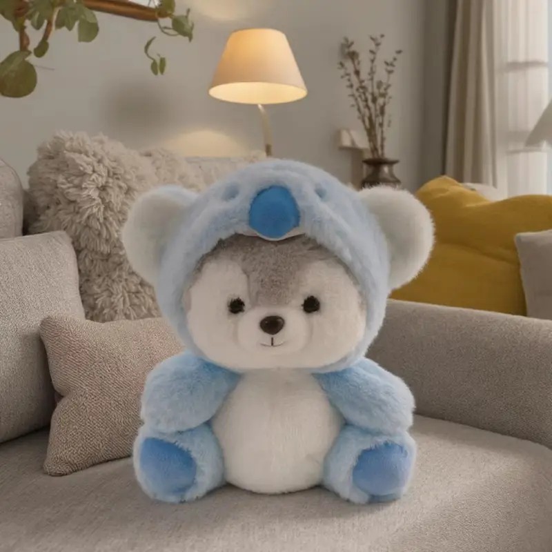 Sevimli Husky Peluş Oyuncak