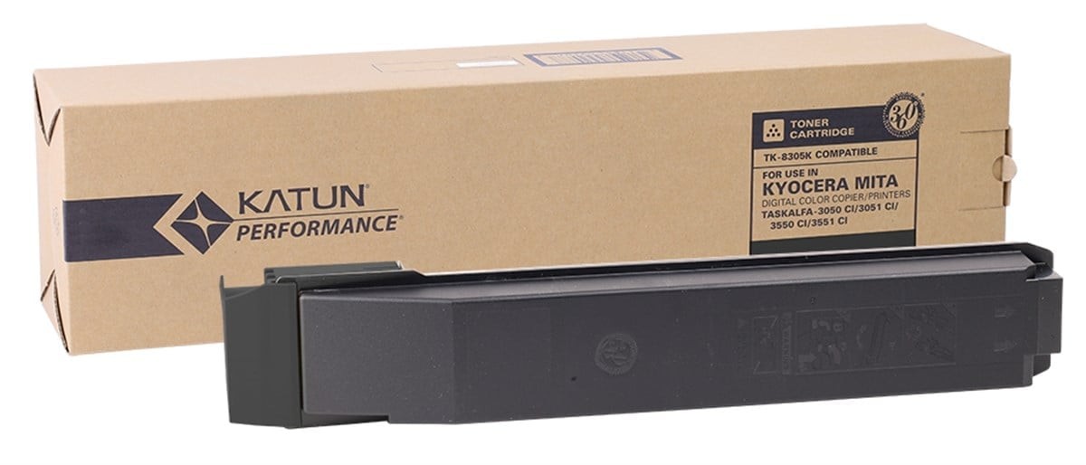 Kyocera TK-8305 Siyah Muadil Toner Katun