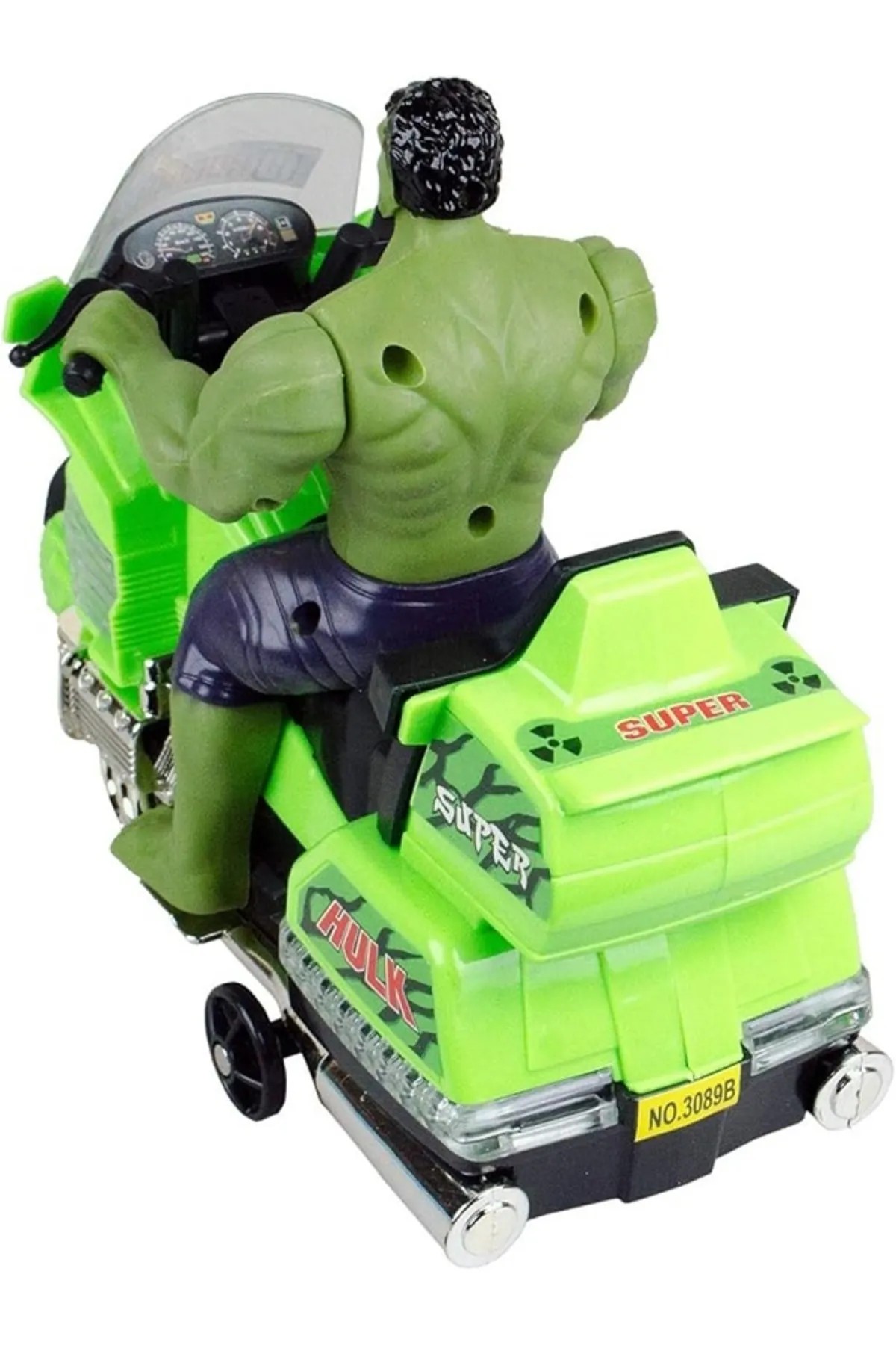 Hulk Motorlu Karakter Oyuncak Işıklı Sesli