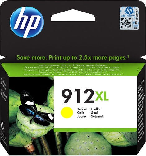 HP 3YL83AE (912XL) Sarı Orjinal Kartuş - OfficeJet Pro 8012 / 8013 