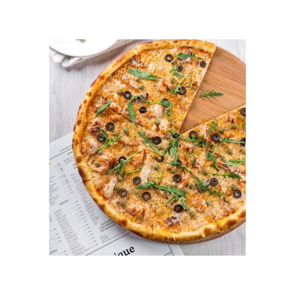 Ahşap Pizza Tabağı Tahtası 30 cm