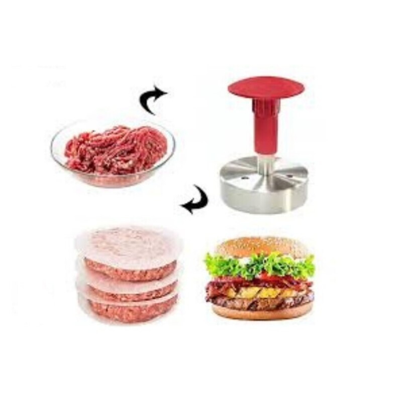 Dizayn Hamburger Köfte Şekillendirme Presi 100-130 Gr 12 Cm