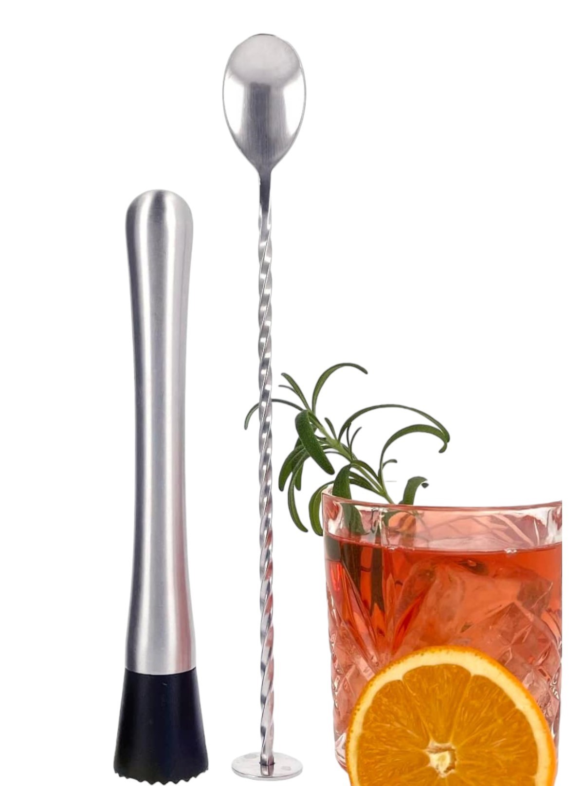 Fünke Mohito Tokmağı Barmen Kaşığı Set 