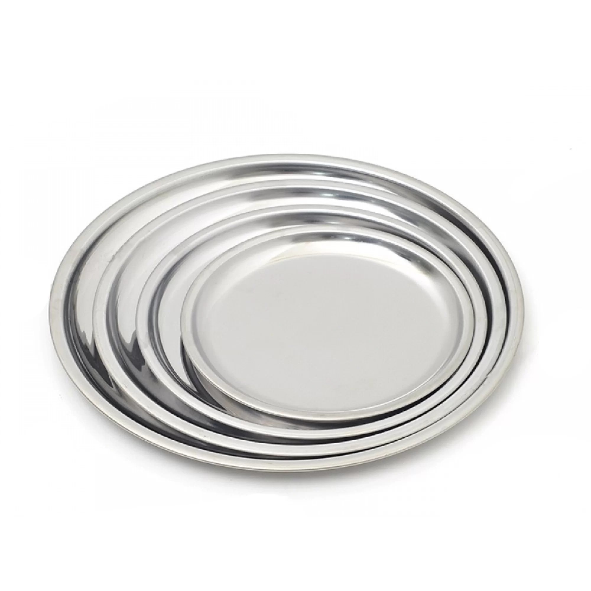 Abant Diplomat Çelik Servis Tabak 20 cm No:5