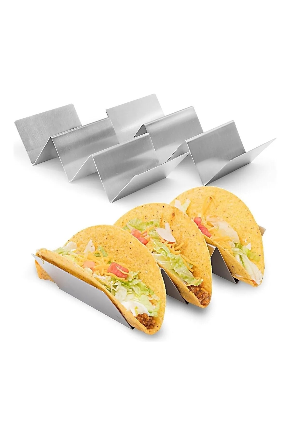 Feminox Taco Tutucu Stand Meksika Mutfak Taco Holder ( 23x7) Cm (TEKLİ) % 100 Yerli Üretim