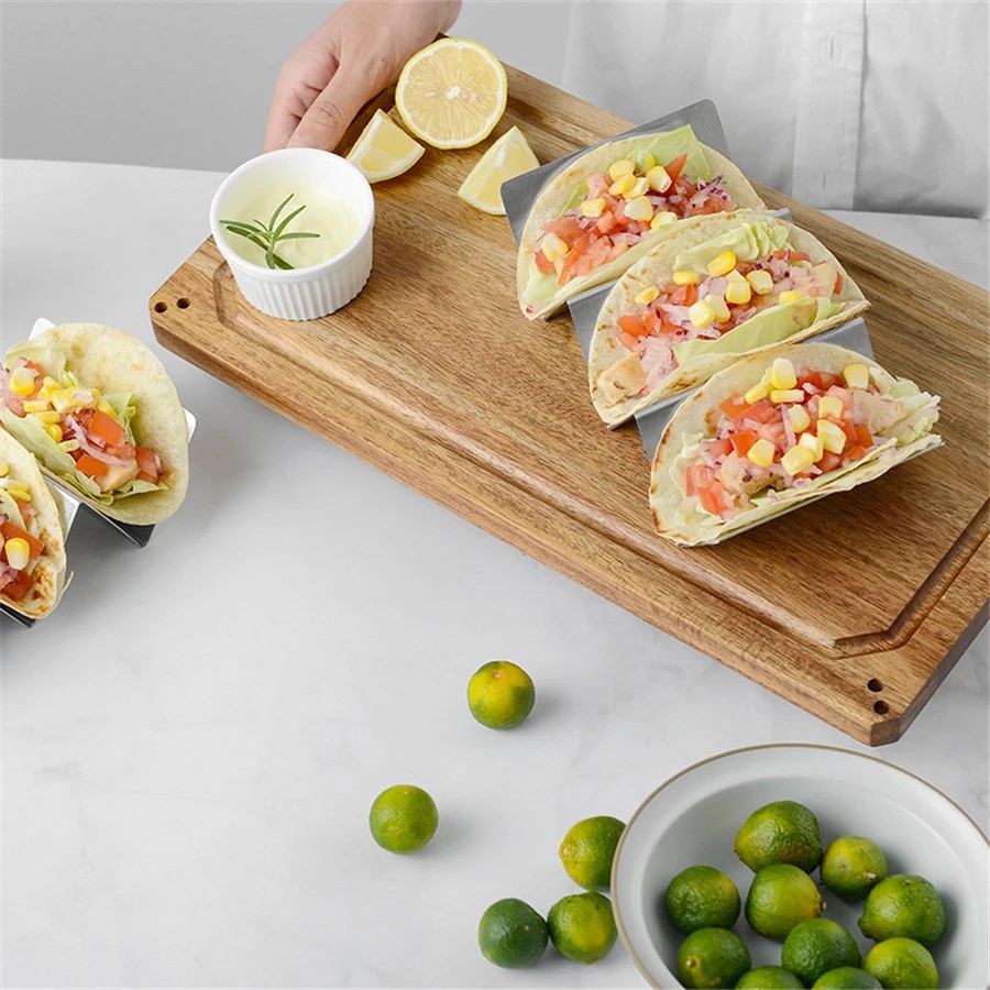 Feminox Taco Standı Meksika Mutfağı Taco Holder %100 Yerli Üretim 6'lı Set