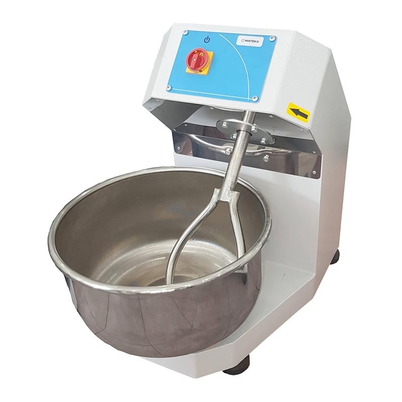 Mateka HYM-500KDT Kapaklı Hamur Yoğurma Makinesi, 2 Hız, 30 kg, 380V