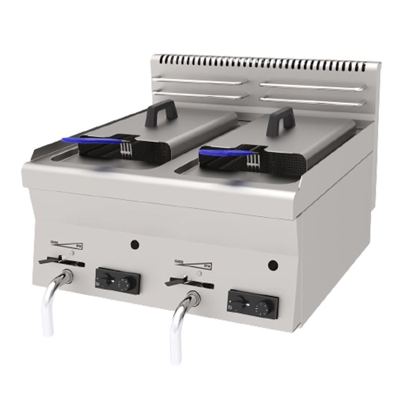 Atalay 600 Seri AGF-660 Fritöz, 2x8 L, LPG'li