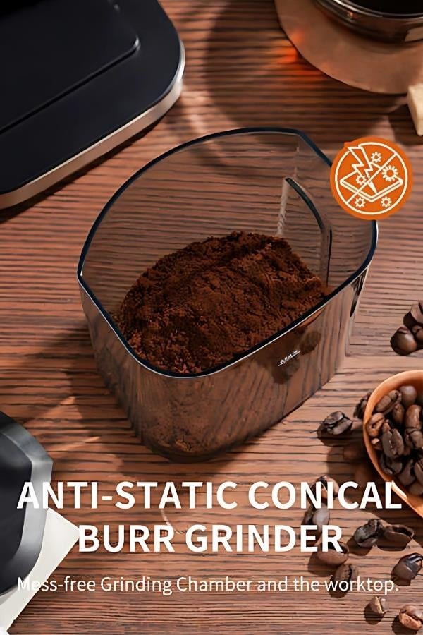 Vosco Dijital Espresso Kahve Değirmeni ve Öğütücü