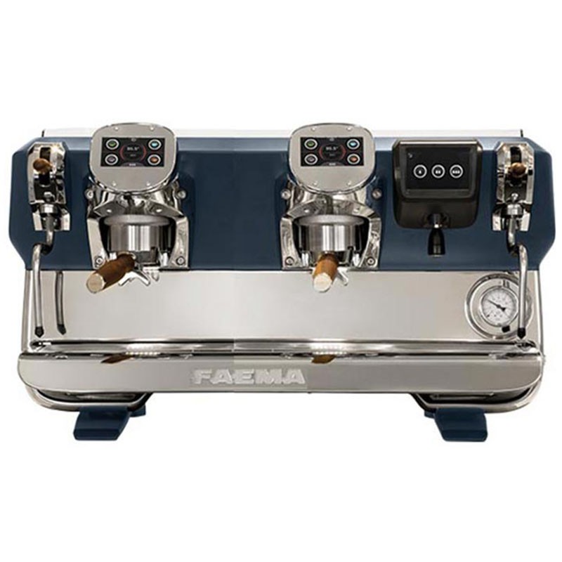 Faema Otomatik Espresso Kahve Makinesi E71 A2 Touch Blue Pearl 2 Gruplu 