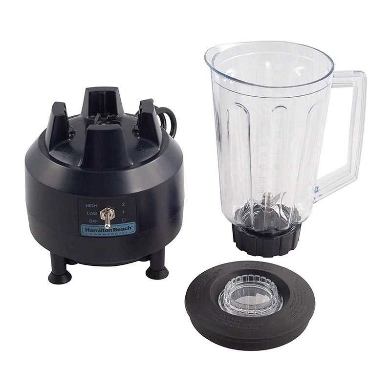 Hamilton Beach HBB908 Bar Blender, 1.25 L, 400 W, Siyah