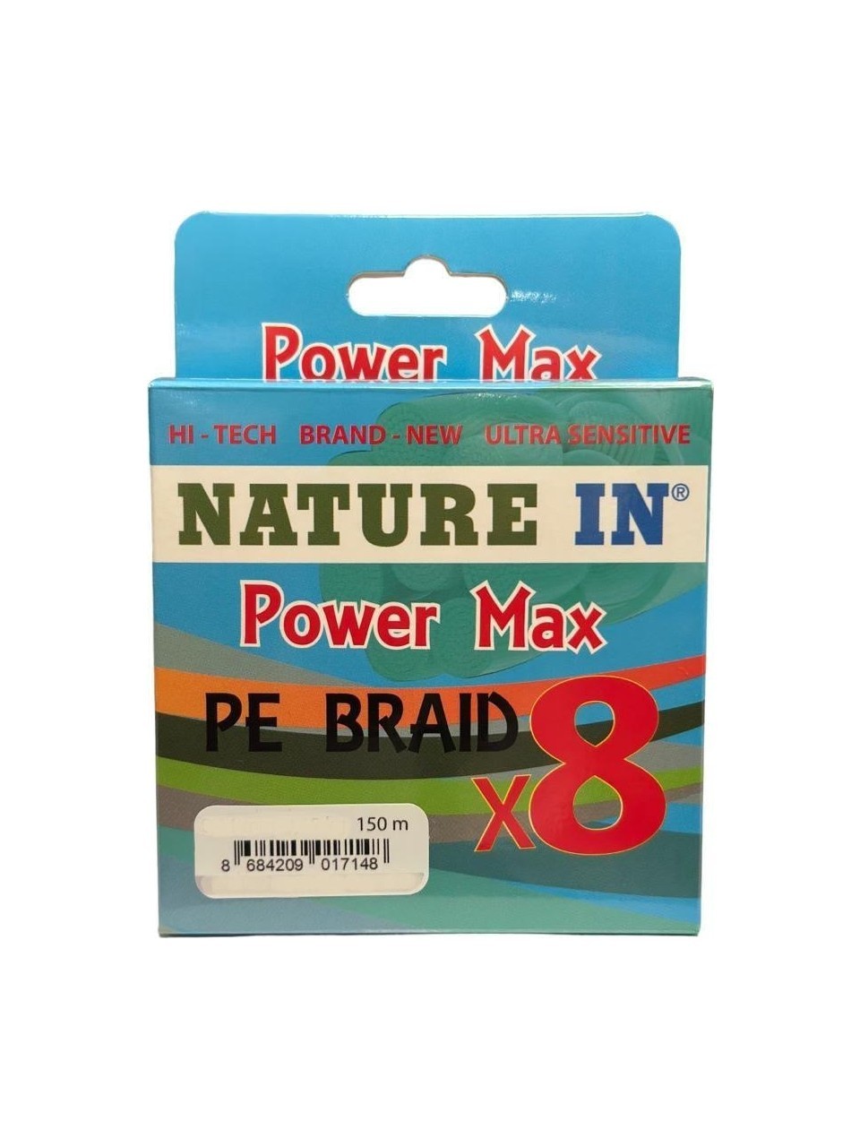 Nature In Nature In Power Max Pe 8x 150M Haki Misina - 0,20 mm