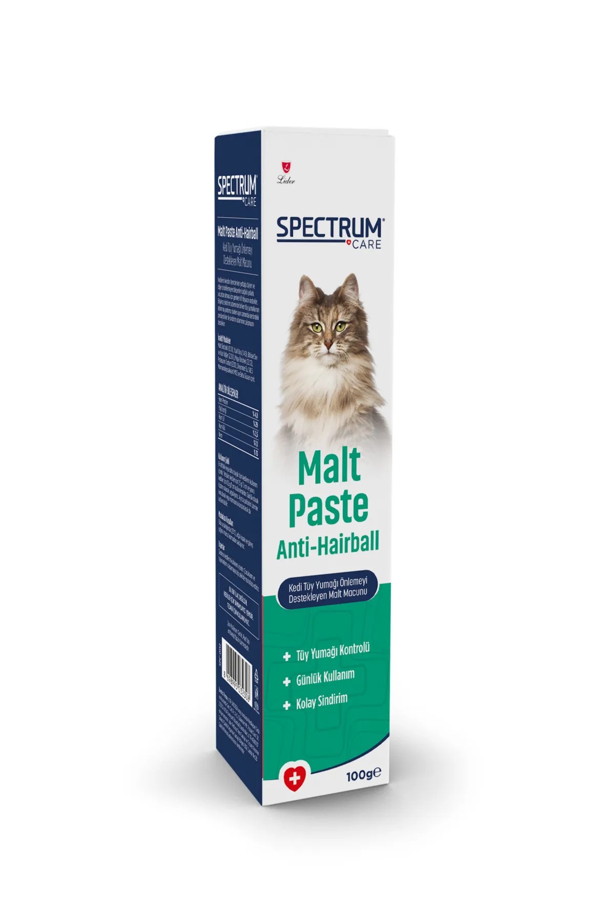 Spectrum Malt Paste Tüy Yumağı Kedi Macunu 100 gr