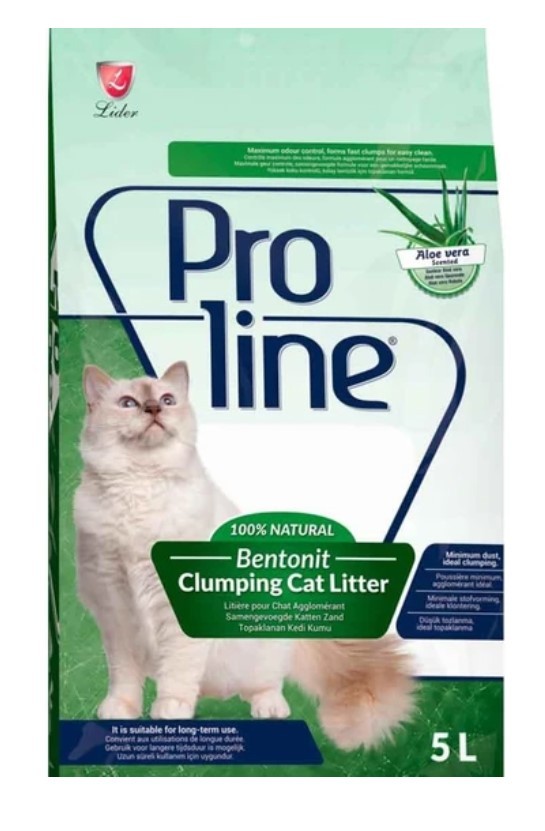 Pro Line Aloe Vera Kokulu Kedi Kumu 5 LT