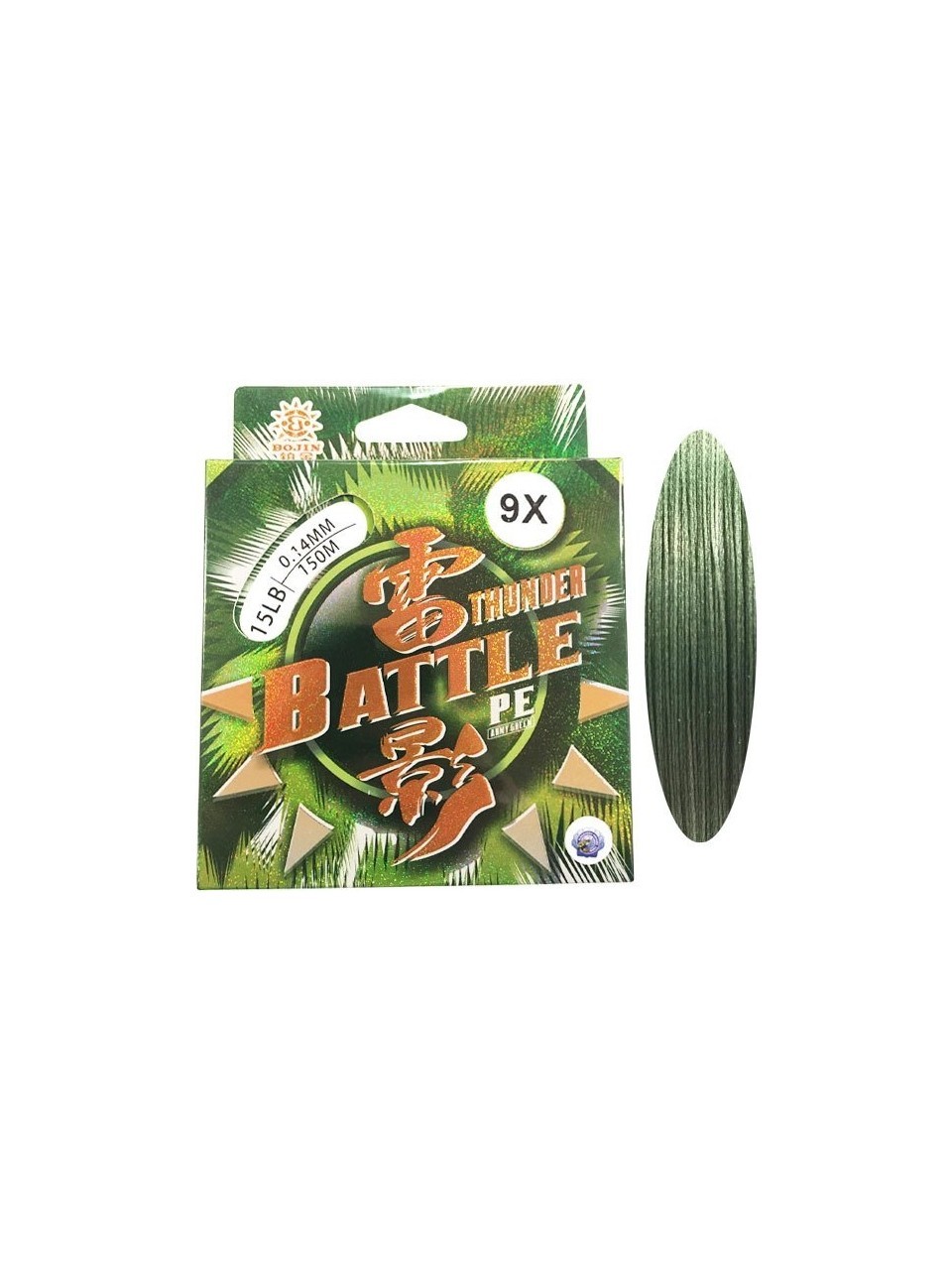 BOJİN DFT 9X SN Braid İp Misina 0.14 mm 15 Lb 150m