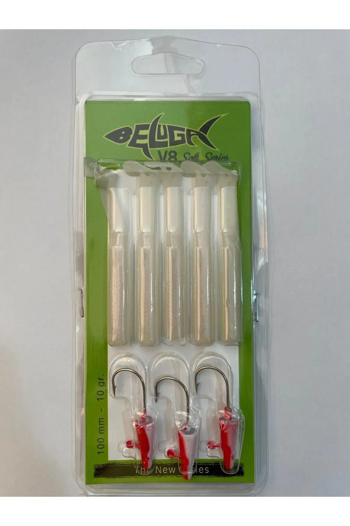 BELUGA V8 100mm 10g Silikon Balık - İspirto