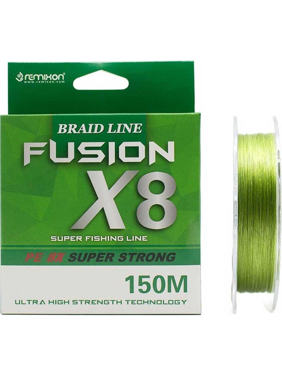 Remixon Fusion X8 Green Ip Olta Misinası 150 mt - 0.25 mm