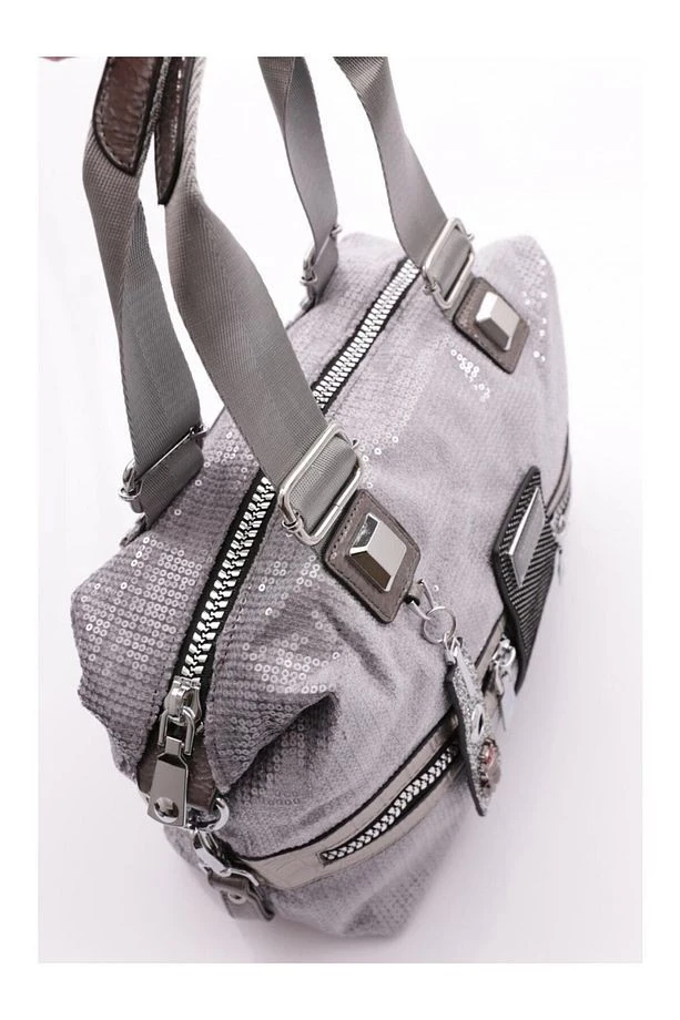 Merli Gri Cilt Omuz Çantası