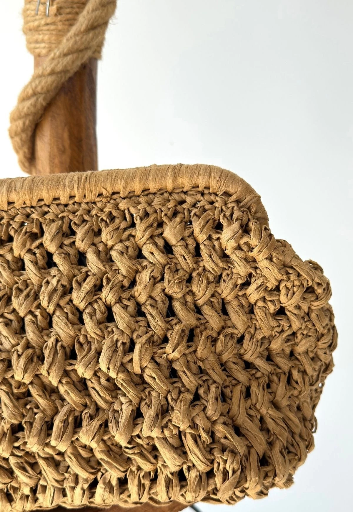 Froy Hasır  Örgü Çanta