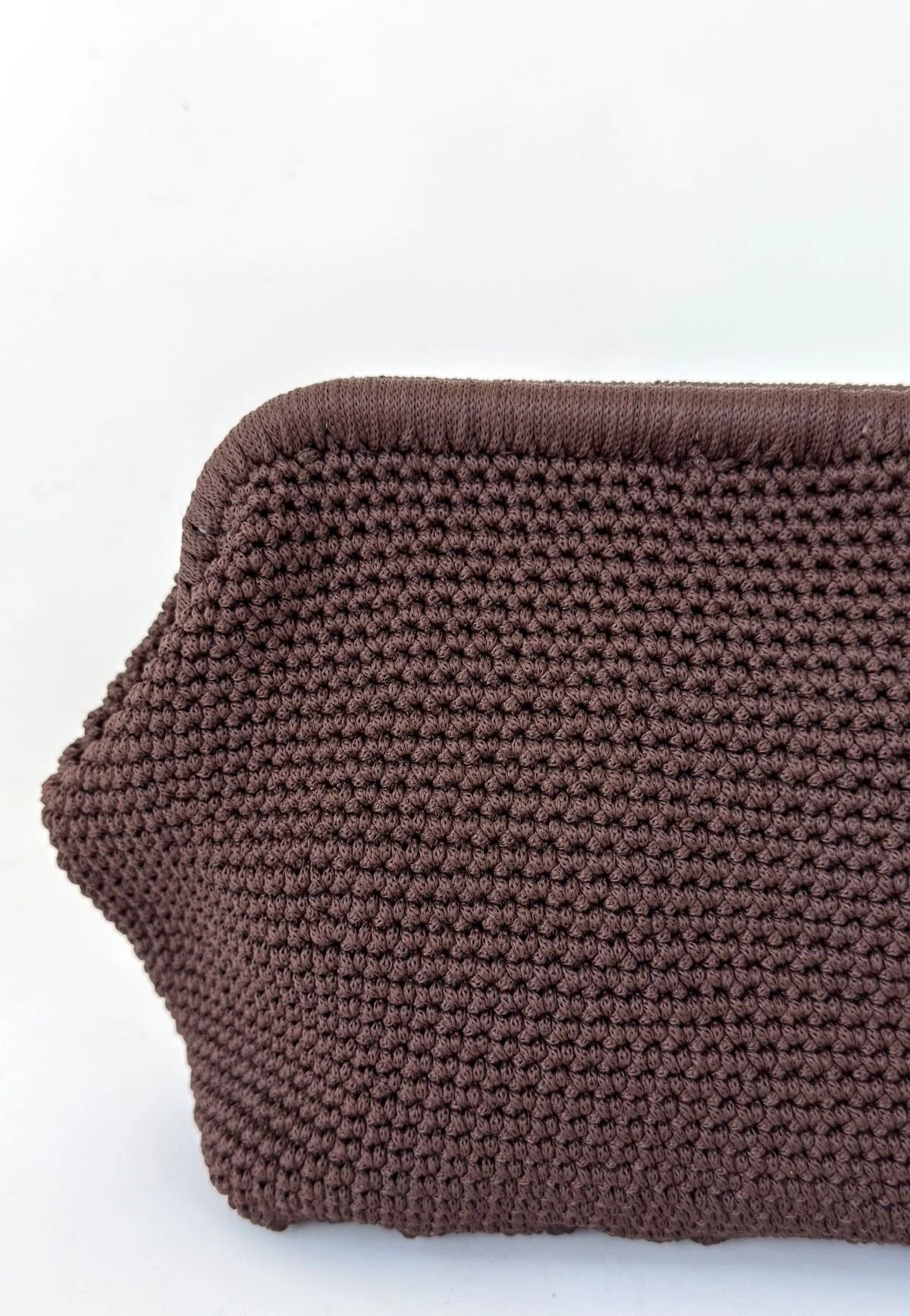 Froy Acı Kahve Örgü Çanta