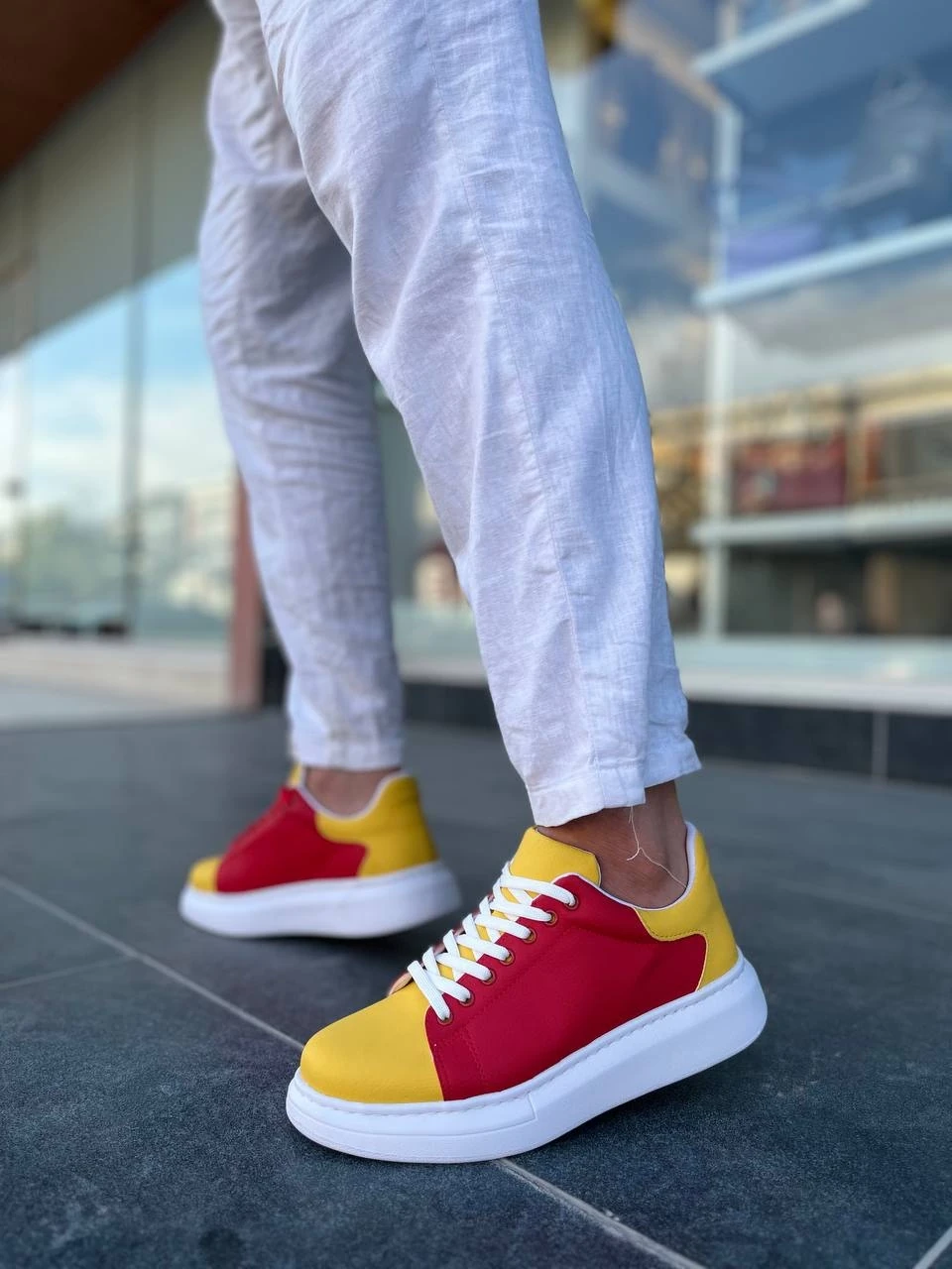 KB-Kuback Taraftar GTX Bağcıklı Günlük Erkek Ayakkabı