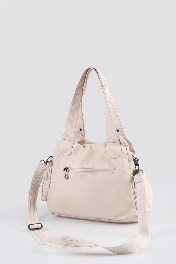 Miver Bej Cilt Omuz Çantası