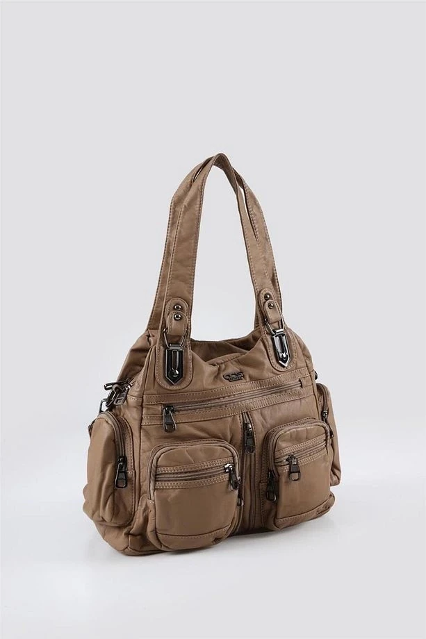 Diwer Vizon Cilt Omuz Çantası