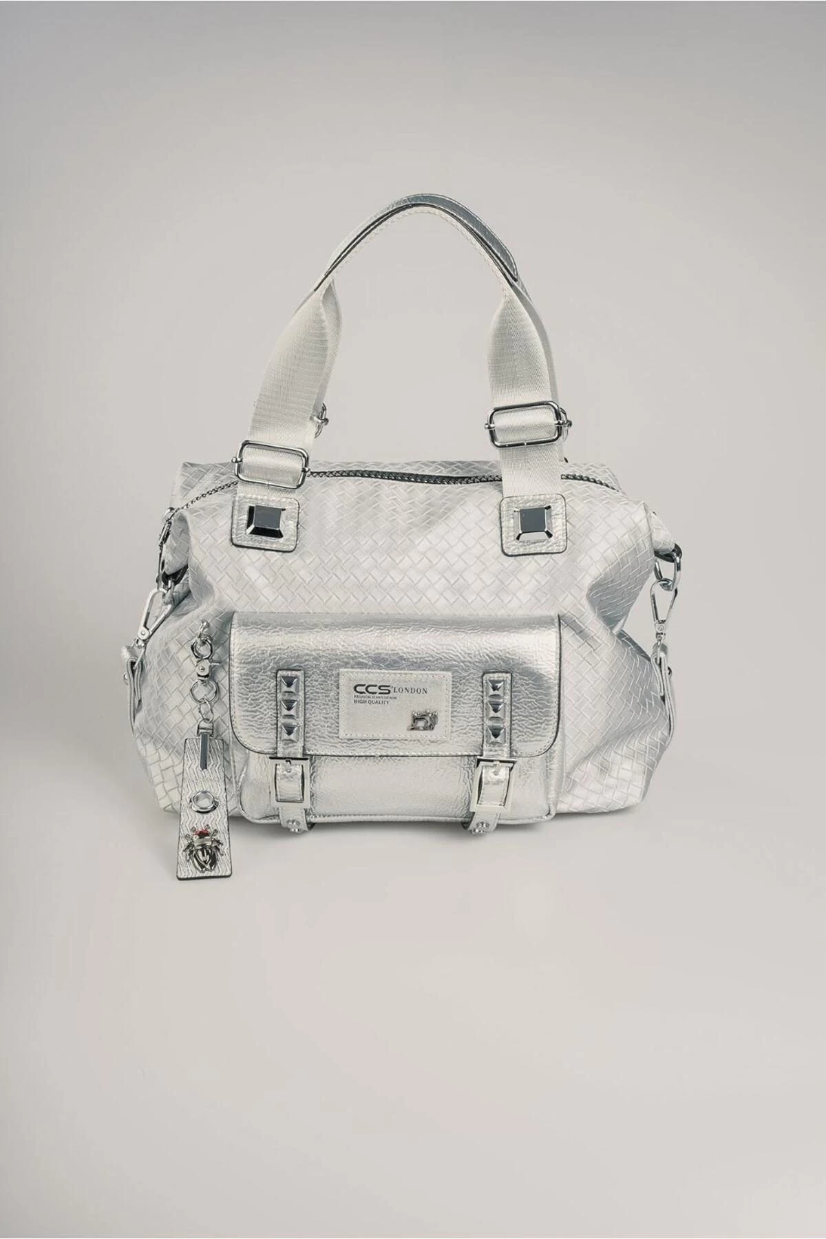 Wawin Gri Cilt Omuz Çantası