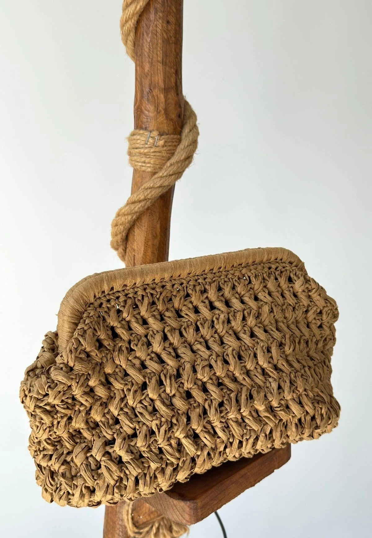 Froy Hasır  Örgü Çanta