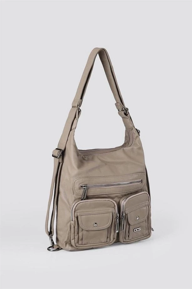 Kinya Vizon Cilt Omuz Çantası