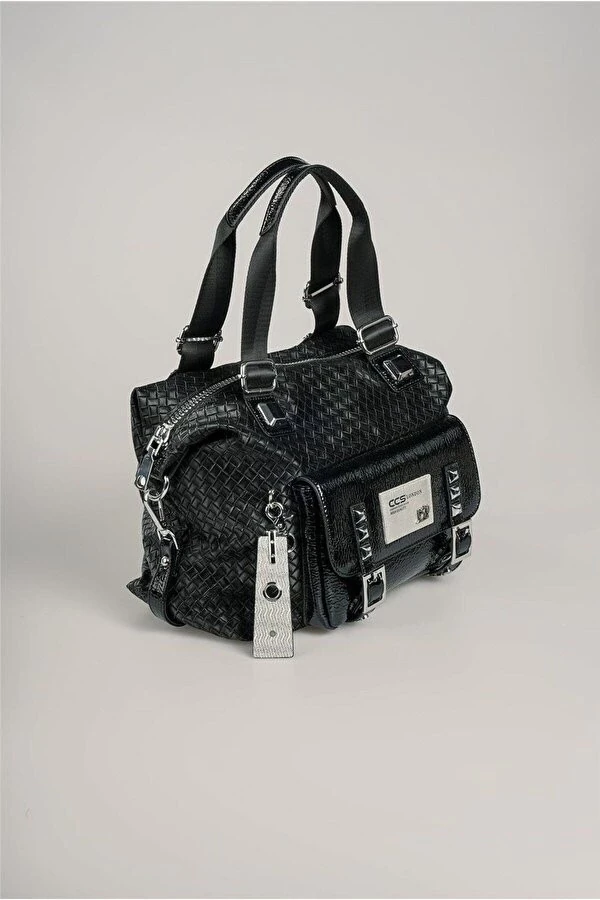 Wawin Siyah Cilt Omuz Çantası