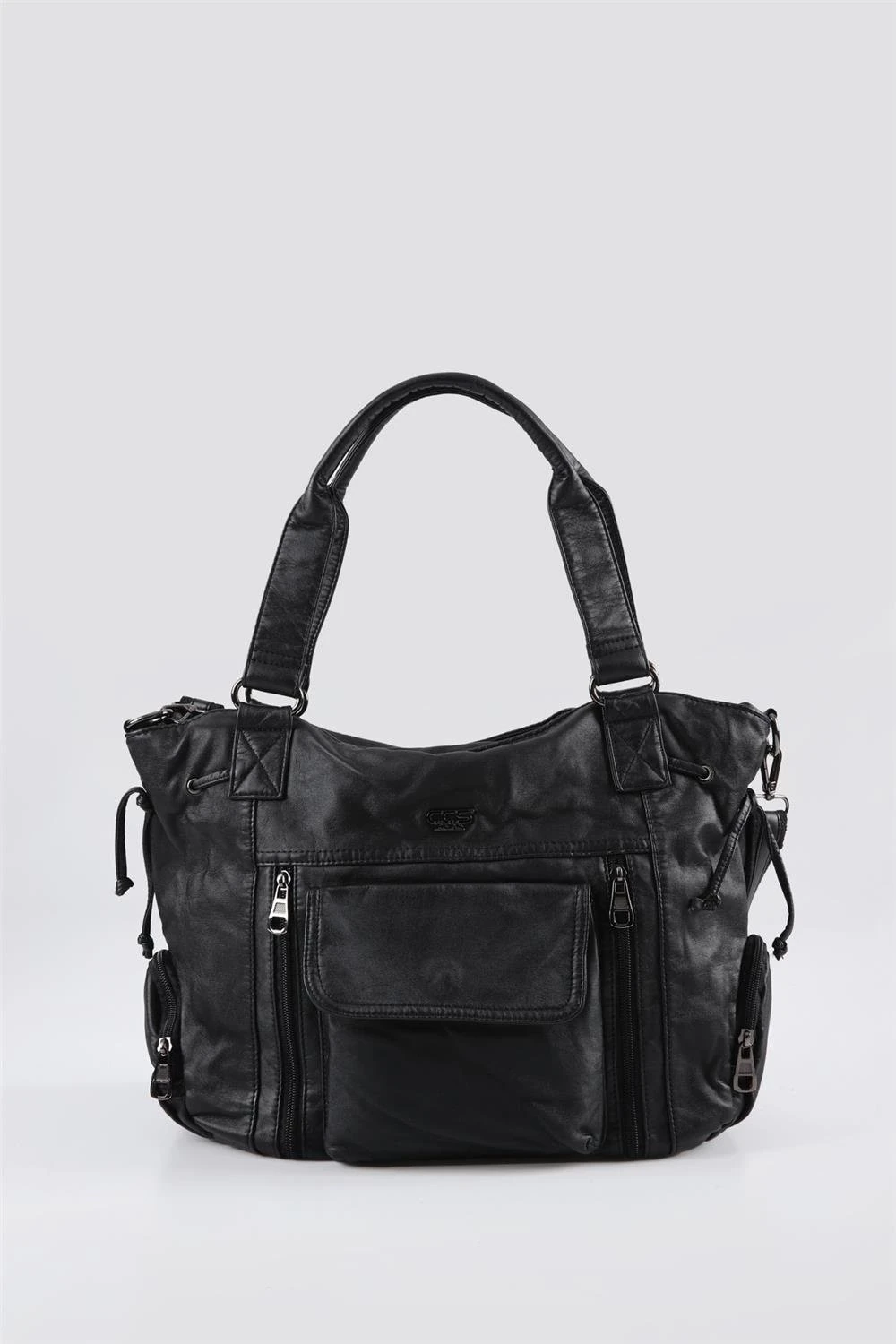 Giwer Siyah Cilt Omuz Çantası