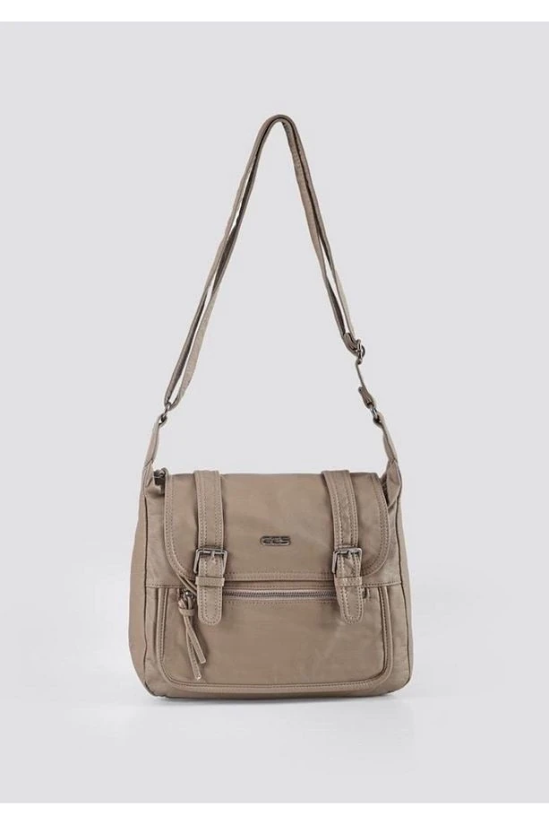 Liye Vizon Cilt Omuz Çantası