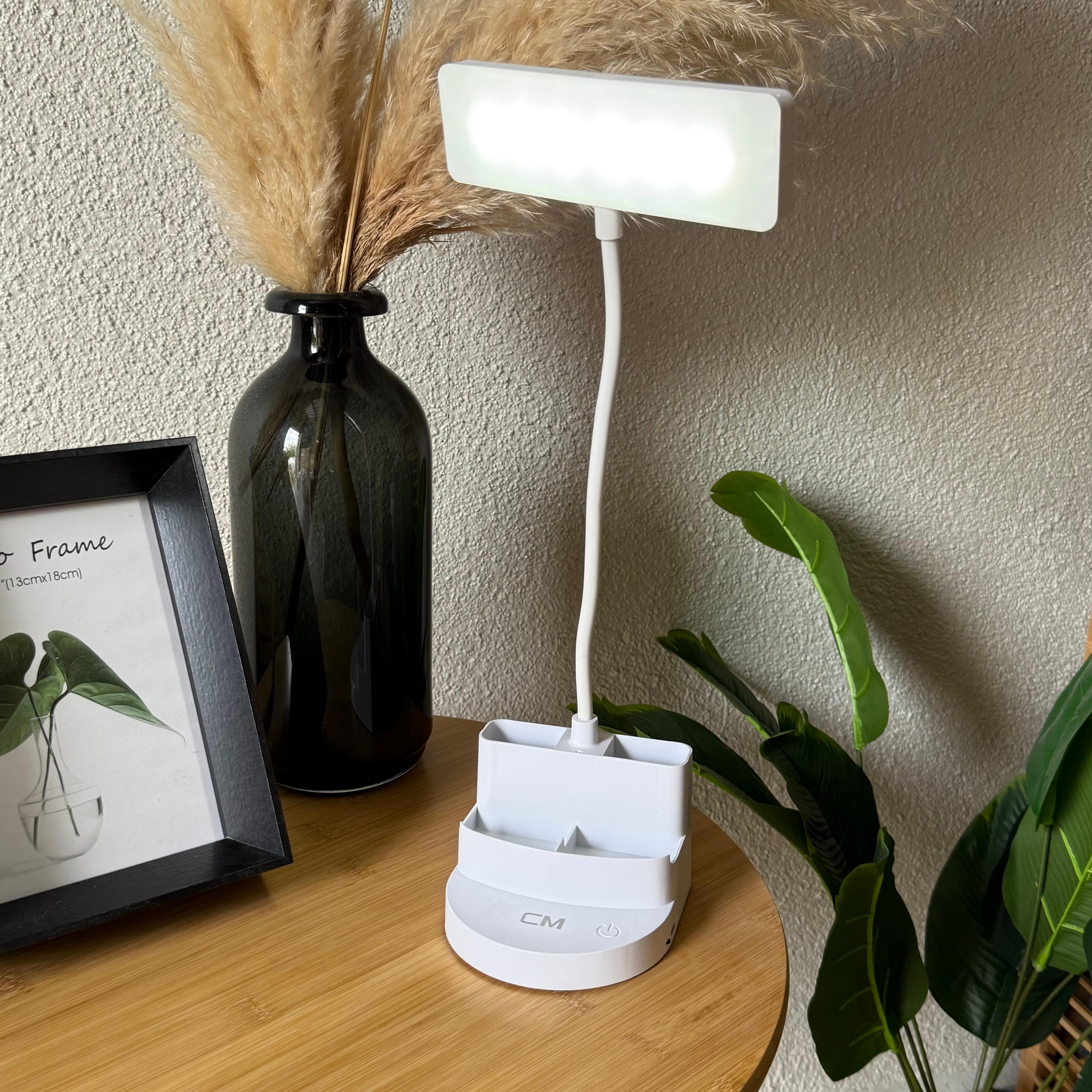 Carol 3 Renk Şarjlı Standlı Led Masa Üstü Lamba 