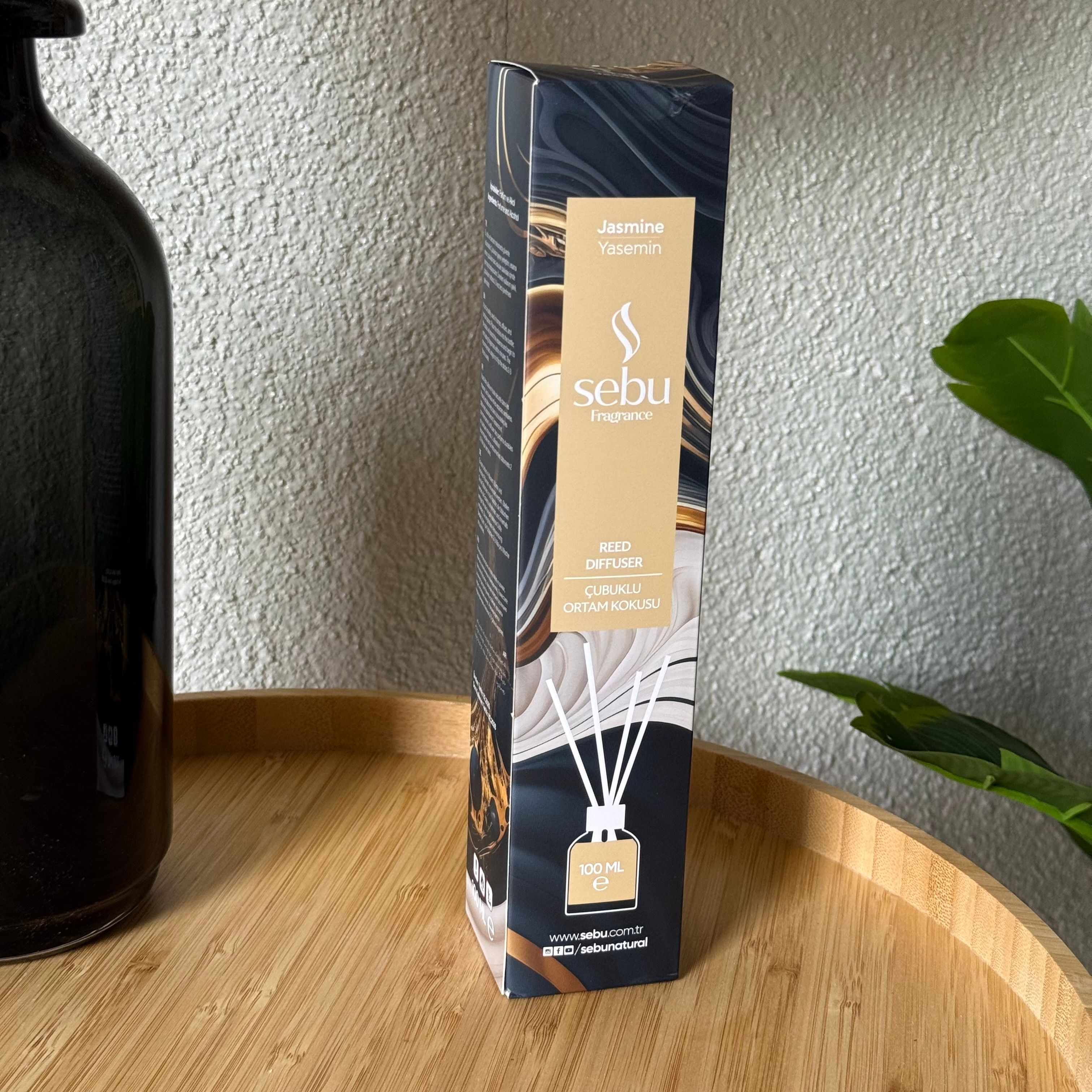 Sebu Çubuklu Ortam Kokusu Yasemin 100 ml 